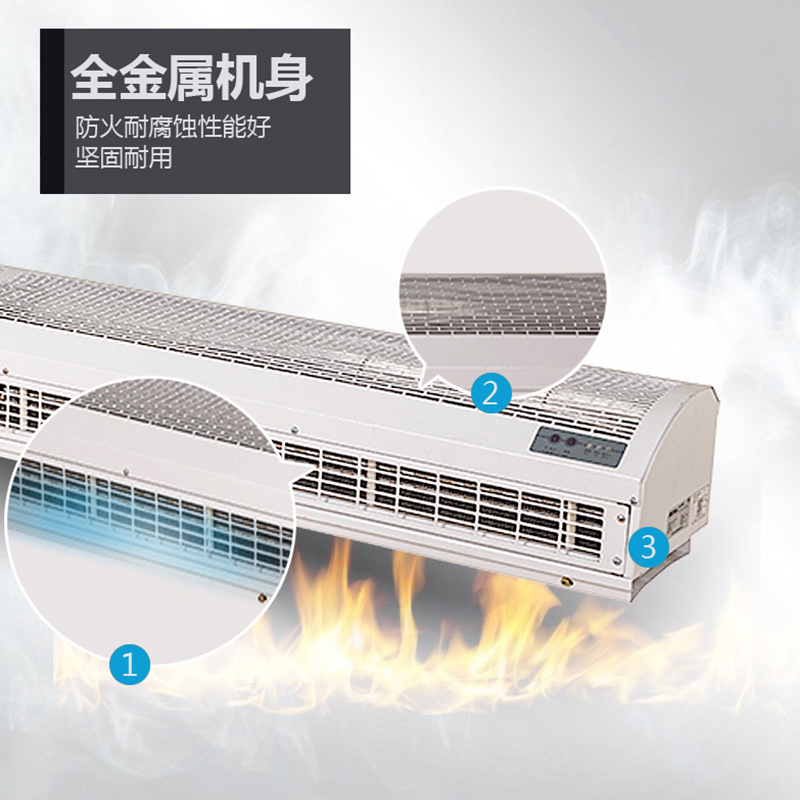 大功率電熱風幕機（遙控型）